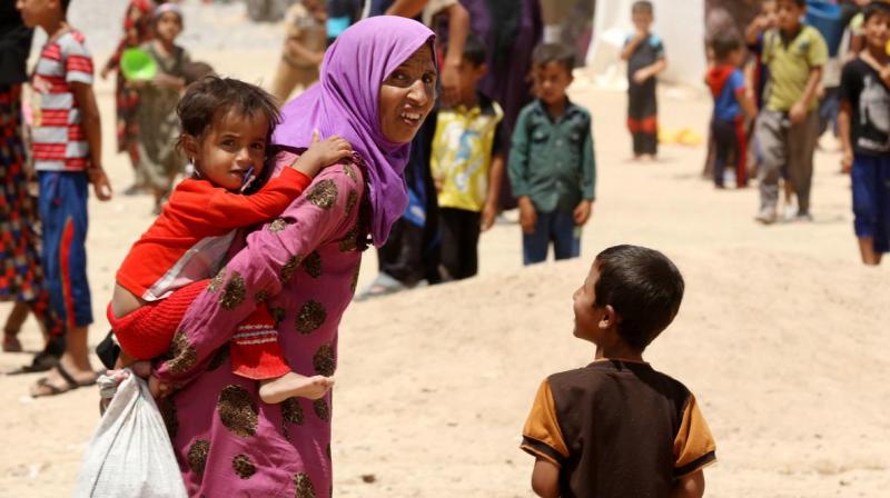 The 25-year-old mother, who fled west Mosul with her family two weeks earlier, already had no maternal milk to give Maryam five months ago. (Photo: Representational/AFP)