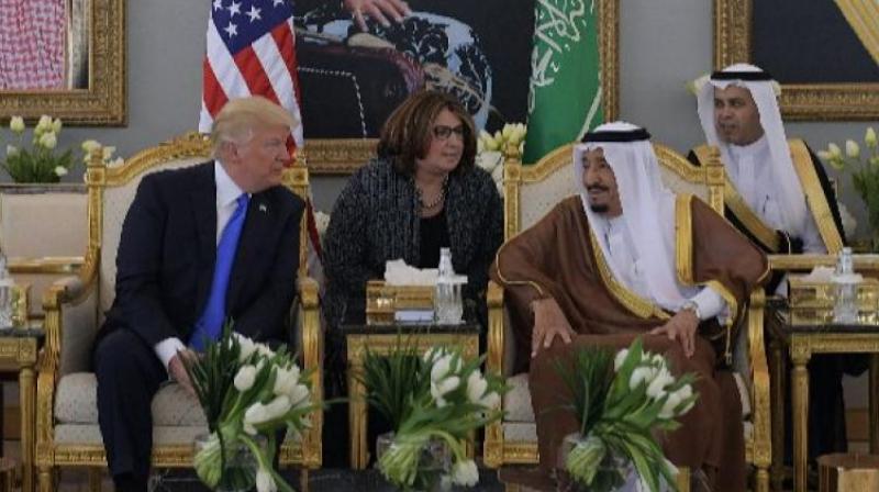 US President Donald Trump and Saudi Arabias King Salman bin Abdulaziz. (Photo: File/AP)