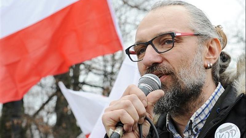 Mateusz Kijowski, leader of the Committee for the Defence of Democracy. (Photo: