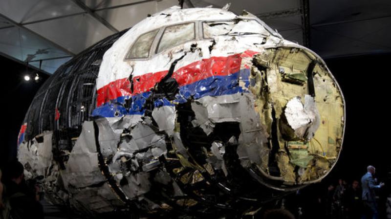 Malaysia Airlines Flight 17 broke up high over Eastern Ukraine killing all 298 people on board. Any suspects in the downing of Malaysia Airlines flight 17 over Ukraine in 2014 will be prosecuted in the Netherlands. (Photo; AP)
