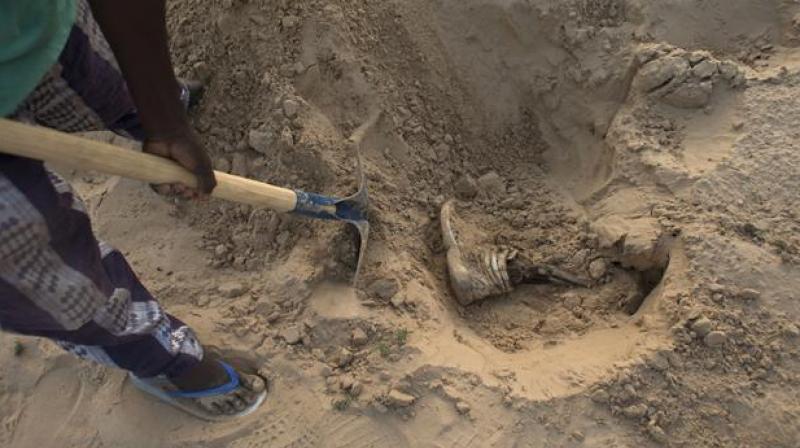 Bodies found in a mass grave in Northern Mali. (Photo: Representational/AP)