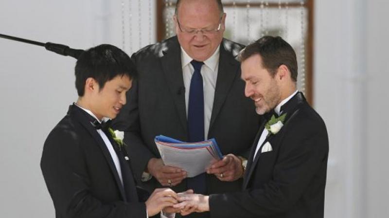 Same-sex couples can have civil unions or register their relationships in most states across Australia. (Photo: Representational/AP)