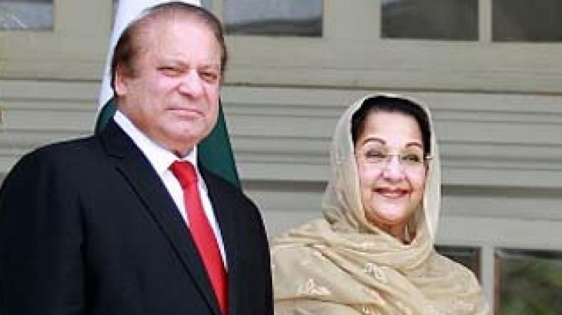 Begum Kulsoom Nawaz, who has been married to Sharif for 46 years, has largely stayed out of politics. (Photo: AFP)