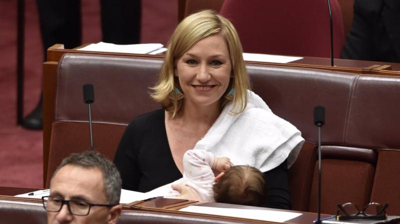 Larissa Waters, upper house Senate of Australian Parliament (Photo: Twitter)