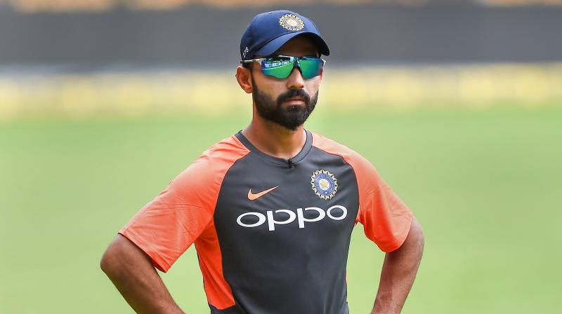 â€œWhen we discuss the batting unit, that point is very important. Especially when we are abroad, the bowlers have been taking 20 wickets since South Africa, so if the batsmen help the bowlers the results will be favouring us,\ said Indias Test vice-captain Ajinkya Rahane. (Photo: PTI)