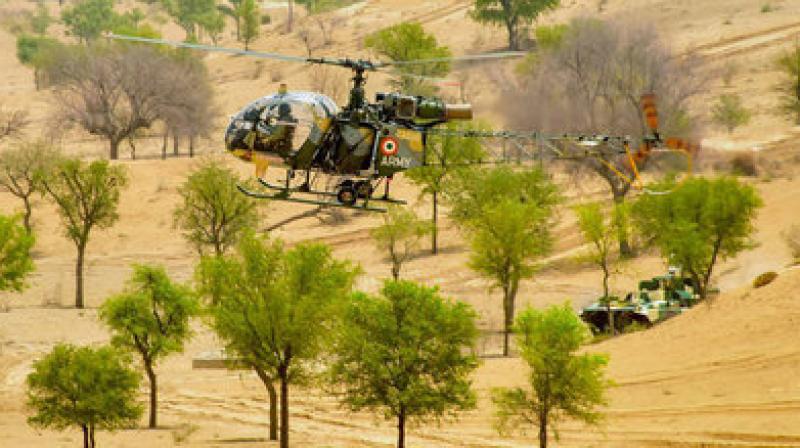 Air Cavalry concept was implemented after a detailed deliberation, sand-model discussions and war gaming. (Photo: PTI/Representational)