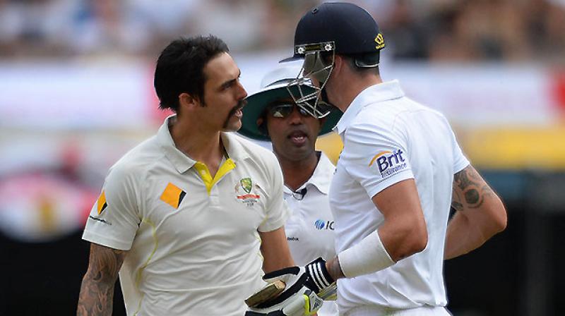 While Mitchell Johnson and Kevin Pieterson had an altercation during 2013-14 Ashes series, the Australian pacer thought of punching KP ahead of 2009 opening Test in Cardiff. (Photo: AP)