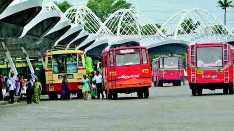 The TSRTC has been able to increase interstate buses by only 10 per cent, which barely meets the demand.