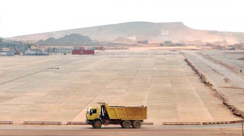 The runway of the Kannur International Airport in Mattannur. (Photo: VENUGOPAL)