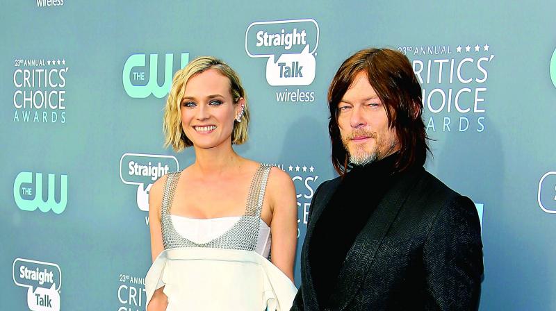 Diane Kruger and Norman Reedus