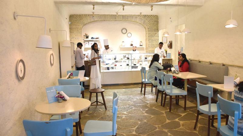 The housewife started Dolci Desserts nine years ago, but the revamped wonderous Mediterranean avatar speaks of calm and contentedness.
