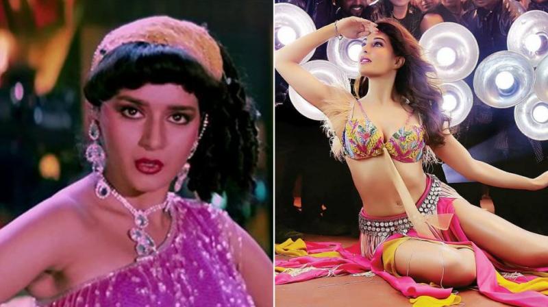 Madhur Dixit in Ek Do Teen vs Jacqueline Fernandez in Ek Do Teen.