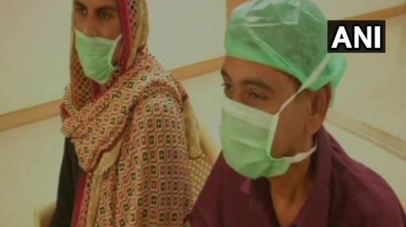 On Valentines Day, Hussains wife Nisha donated him a part of her liver. (Photo: ANI)