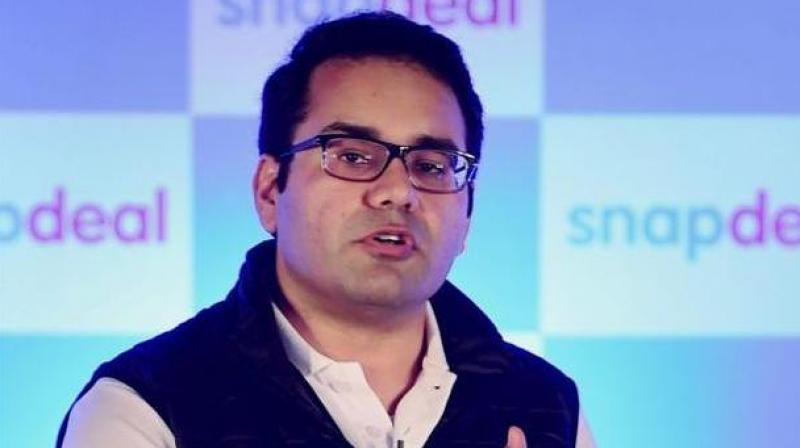 Snapdeal co-founder and CEO Kunal Bahl