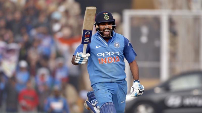Rohit Sharmas three double hundreds, a feat that was unthinkable at one point in time, are testimony not only to his talent but his ability to get rid of the cobwebs in his mind. (Photo: AP)
