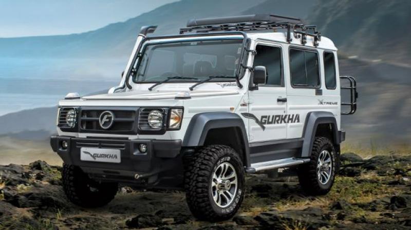 The more powerful Gurkha Xtreme comes in a 3-door variant only.