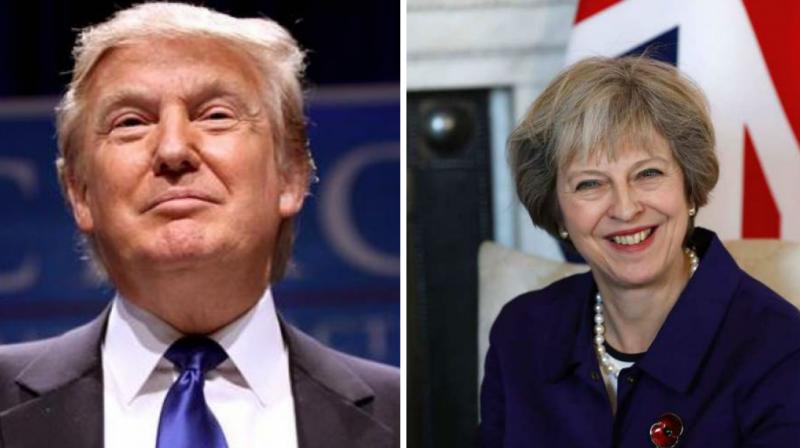 May was quick to congratulate Trump in a letter, and some commentators had begun questioning why she had not yet received a phone call more than 24 hours after he won the US presidency. (Photo: AP)