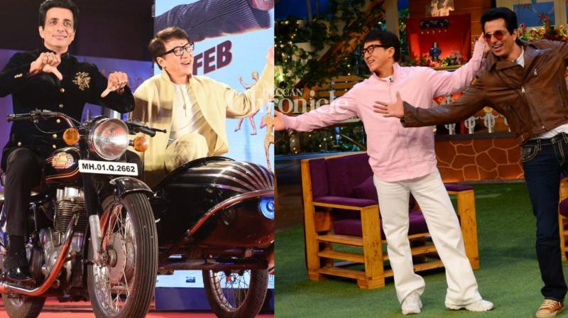 Jackie Chan has a gala time promoting Kung Fu Yoga in India
