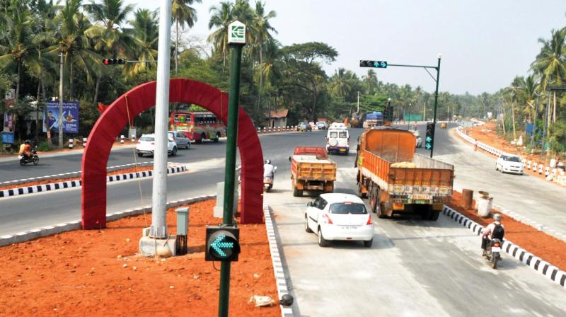 The surface transport ministry had recently green signal to the project for  converting the city bypass into six-lane which is the first six-lane project of NH authority in the state.