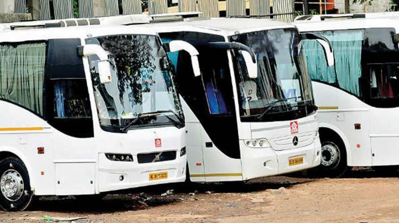 The MVD is yet to regularise the interstate private bus services and put a control on the goods they illegally transport in passenger vehicles.