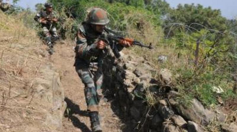 Indian troops were retaliating effectively to Pakistans firing, an official said. (Representational Image)