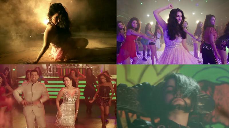 Screengrabs from the song.