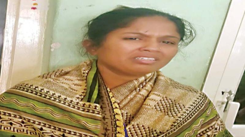 The accused has been identified as Sunanda Bai, who worked as a caretaker in a school.