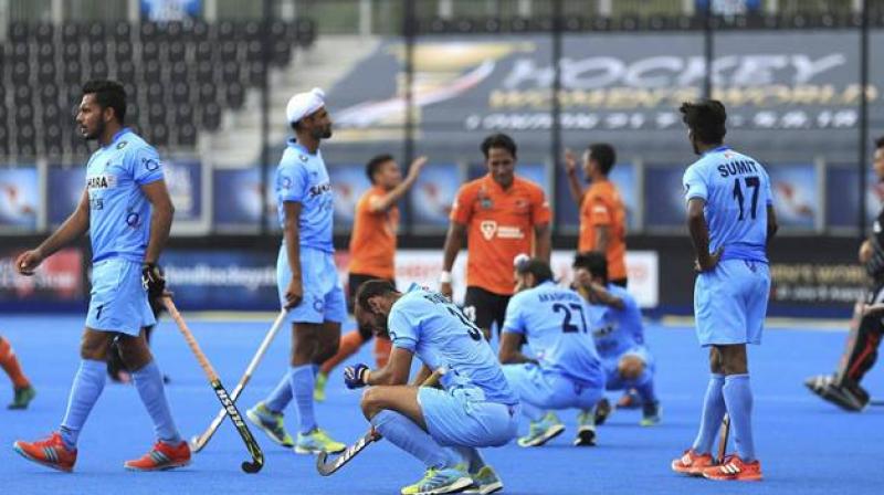 Though India were tipped as favourites to win, a stubborn Malaysian outfit kept India in the hunt the right from the beginning.(Photo: AP)