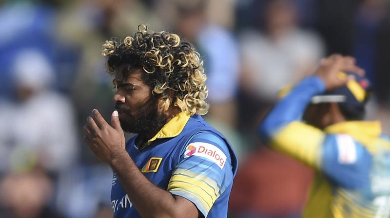 Lasith Malinga, 33, was a surprise choice for the Sri Lanka squad as he has played little international cricket in the previous 18 months because of injury.(Photo: AP)