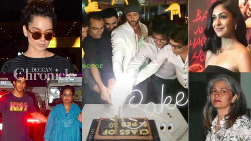 Hrithiks Super 30 bash, new mom Miras visitors, other stars snapped too