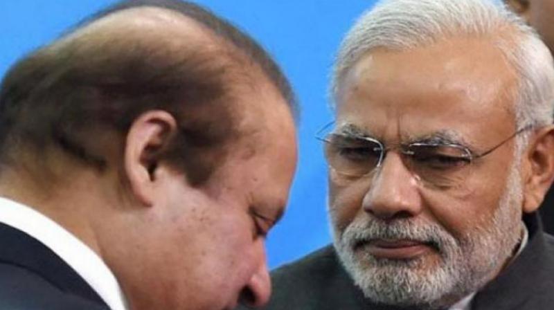 Prime Minister Narendra Modi, Pakistan Prime Minister Nawaz Sharif. (Photo: PTI)