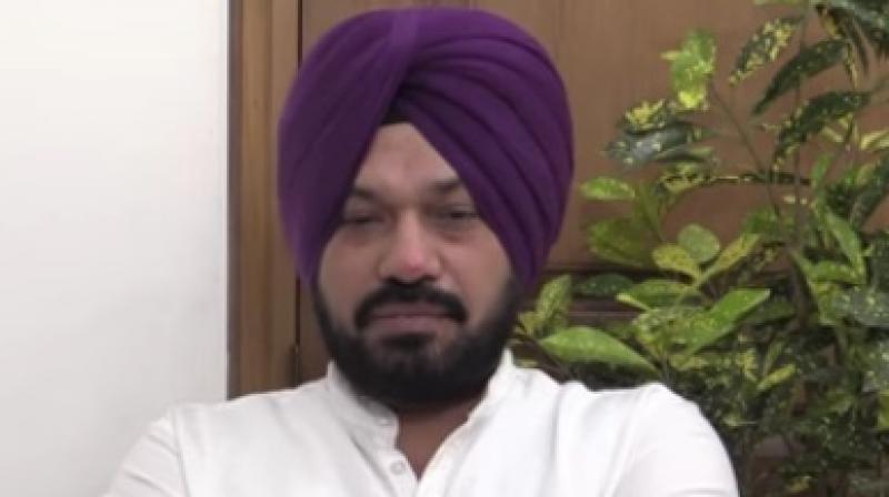 AAP candidate for Punjab polls, Gurpreet Singh Waraich Ghuggi. (Photo: Videograb)