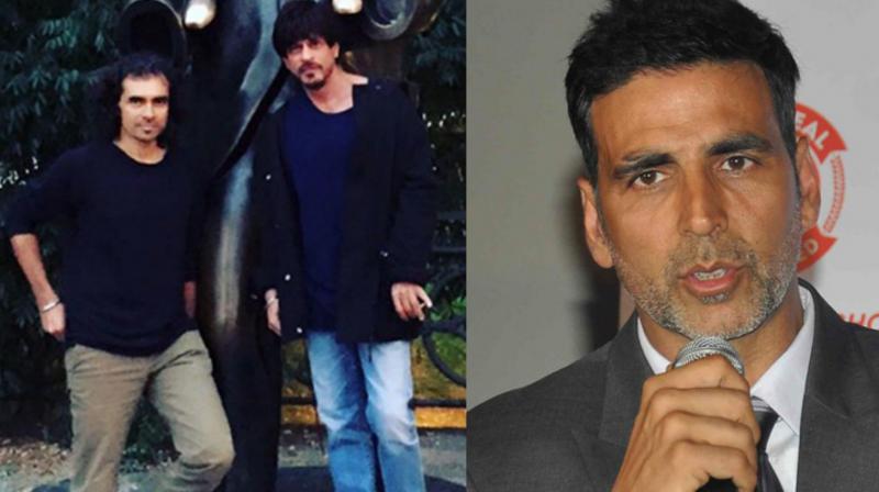 Filmmaker Imtiaz Ali, Shah Rukh Khan and Akshay Kumar