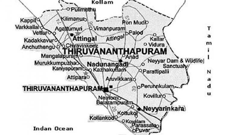 Thiruvananthapurams high score is attributed to the presence of a large and backward fisherfolk.