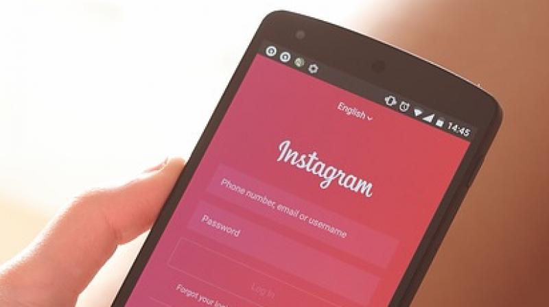 This file photo shows a person using its Instagram account. (Photo: Pixabay)