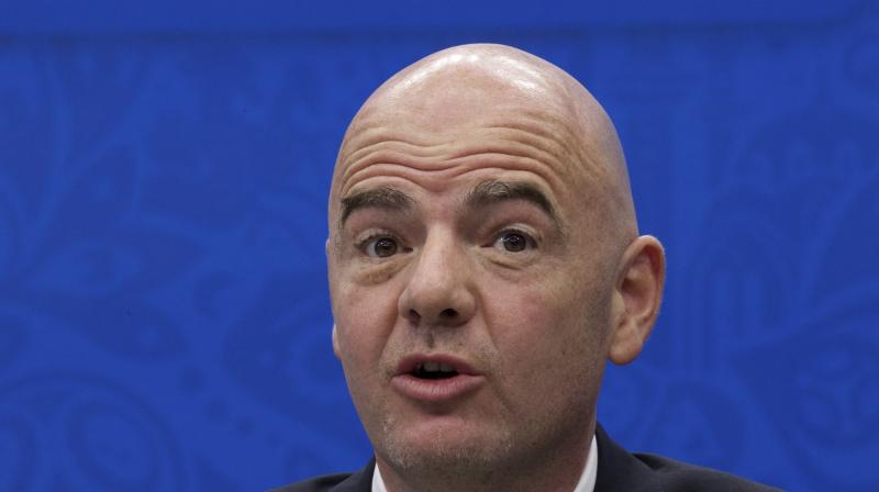FIFA president Gianni Infantino said a proposal to expand the World Cup finals to 48 teams received enthusiastic backing at a meeting of national federations. (Photo: AP)