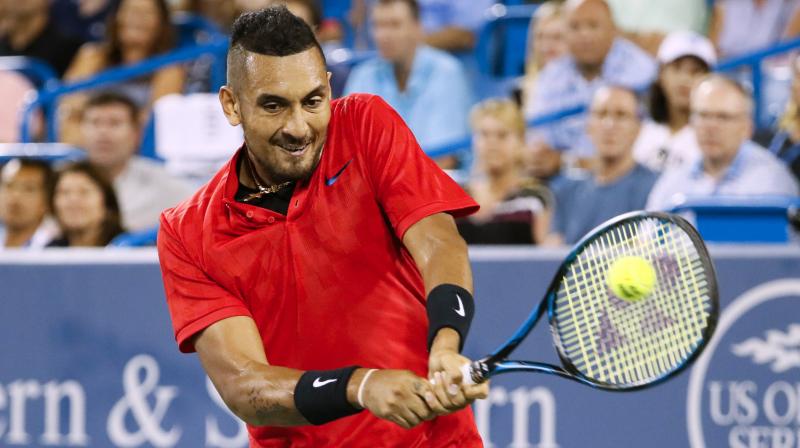 Kyrgios stole the show by overpowering the 15-time Grand Slam champion after each had won earlier.. (Photo: AP)