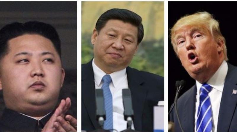 Kim Jong Uns brief missive was in stark contrast to his fulsome praise of Xi 5 years ago. Trump on the other hand telephoned the Chinese President. (Photos: AP)