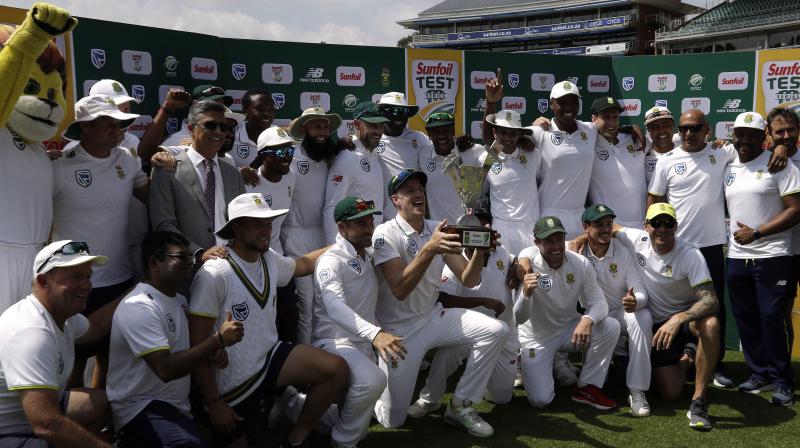South Africa completed a 3-1 series win, the first time they had beaten Australia in a home series since 1969/70. (Photo: AP)
