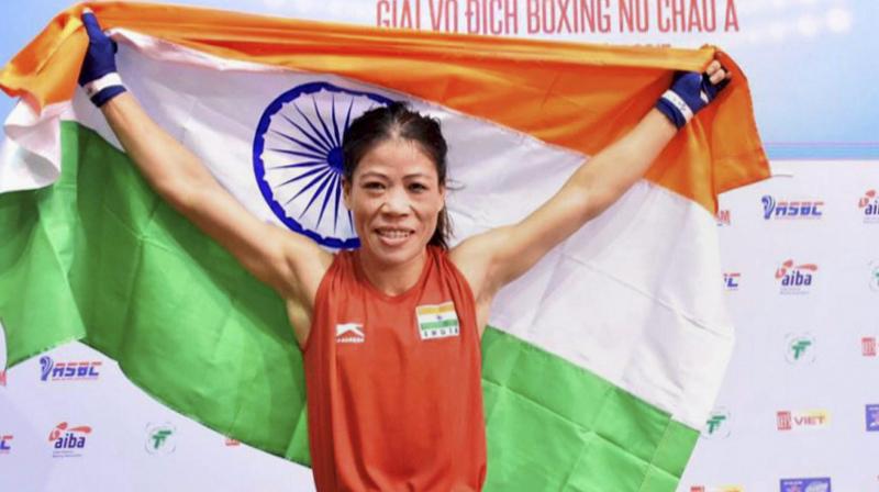 The celebrated MC Mary Kom needs to win just one bout to secure herself a medal. (Photo: PTI)