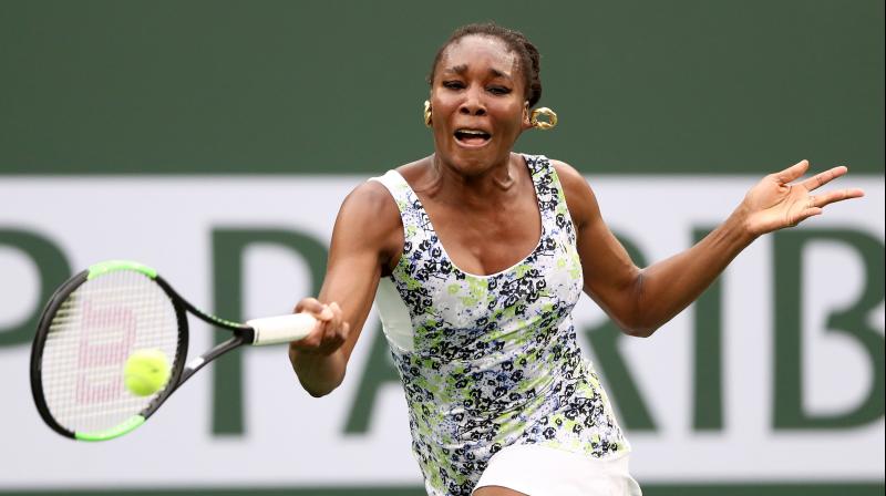 Williams, who is the oldest female player in the draw at 37, rallied in the second set against Sevastova to book her spot in the quarter-finals. (Photo: AFP)