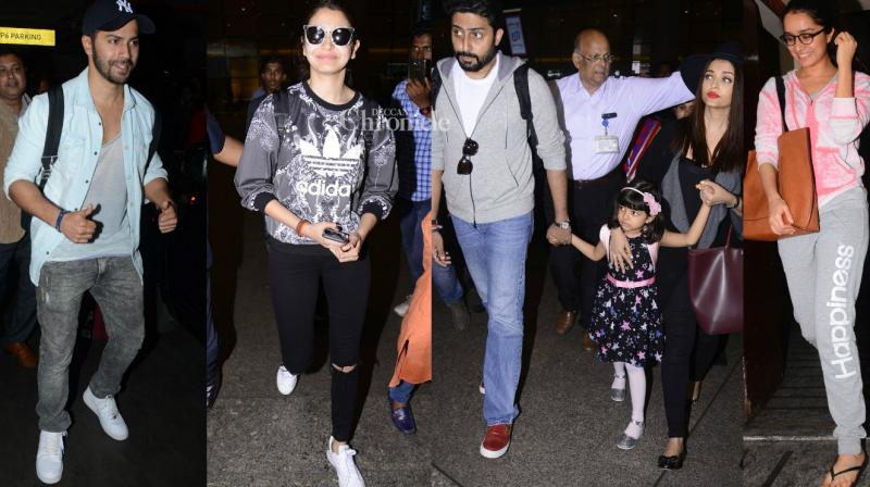 Anushka, Varun, Abhi-Ash, Shraddha, other stars step out in style