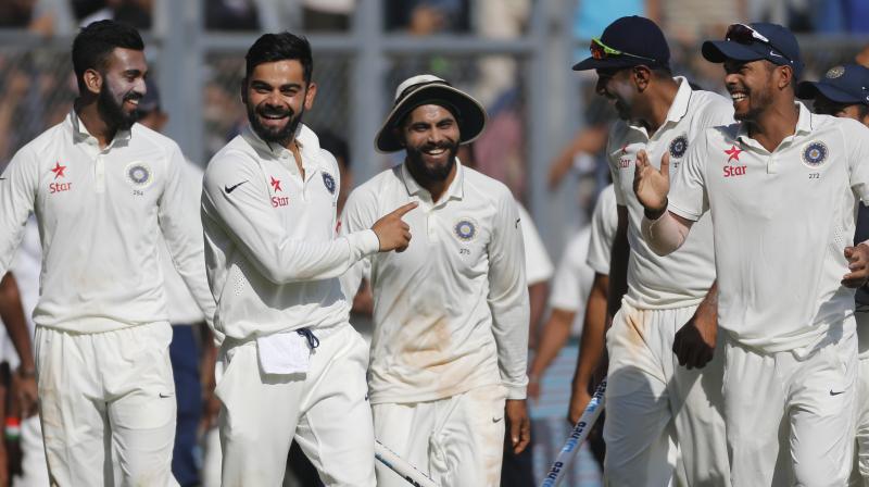 Top-ranked Indian side lead South Africa by six points following the annual update in ICC Test rankings. (Photo: AP)