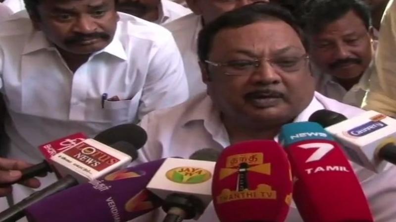 I am ready to accept Stalin as my leader if they take me back into the DMK, expelled DMK leader and former Union minister MK Alagiri told reporters. (Photo: Twitter | ANI)