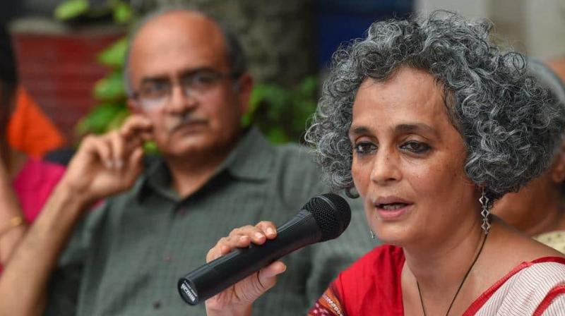 Arundhati Roy, Prashant Bhushan, Jignesh Mevani and other activists called for immediate end to political acts of vendetta. (Photo: PTI)