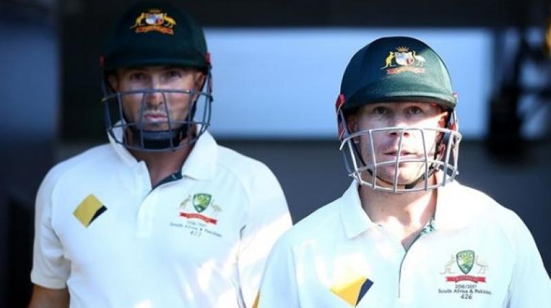 Shaun Marsh has been recalled into the Test squad, having recovered from a finger fracture he suffered in the first Test against South Africa at the WACA in November. (Photo: Cricket Australia)