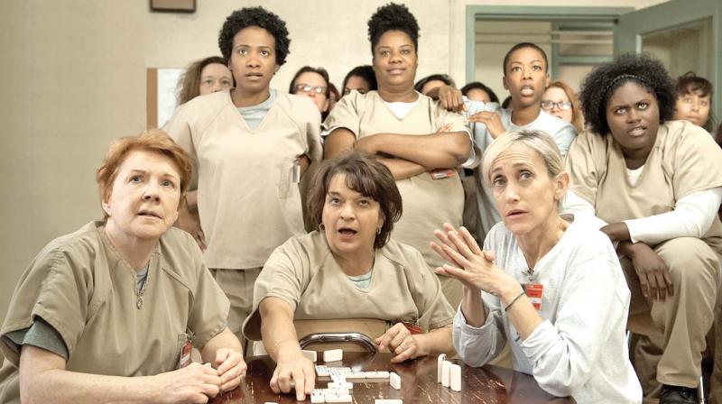 A still from Orange is the new Black.