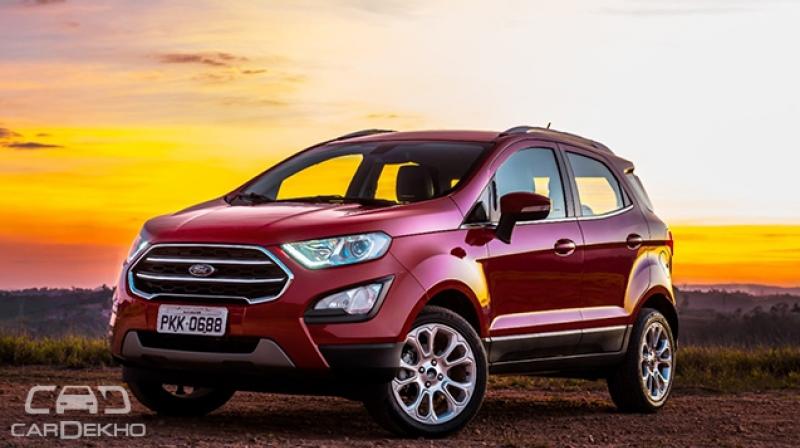 Ford EcoSport is most likely to ditch the existing 1.5-litre 3-cylinder engine with the more powerful, similar capacity 4-cylinder motor.