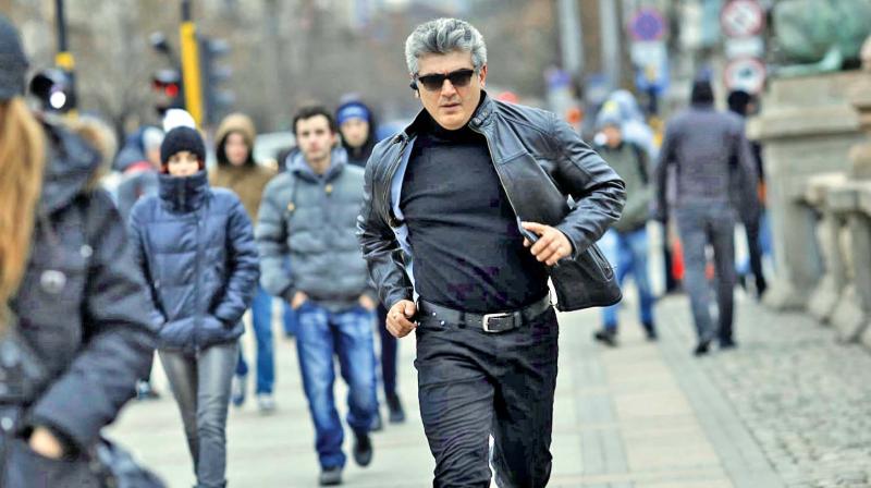 Ajith Kumar in Vivegam.