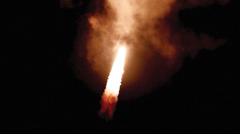 As the heatshield failed to separate from the satellite, ISROs 8th navigation satellite launch IRNSS-1H was termed as unsuccessful. (Photo: AP)